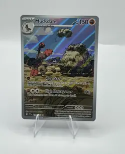 Pokemon TCG SV05 Temporal Forces Mudsdale 175/162 Holo Illustration Rare 150HP - Image 1