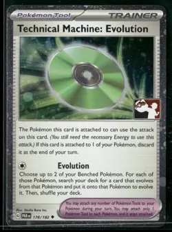 Pokemon Play! Prize Pack 6 178/182 Cosmos Holo - Technical Machine: Evolution - Image 1