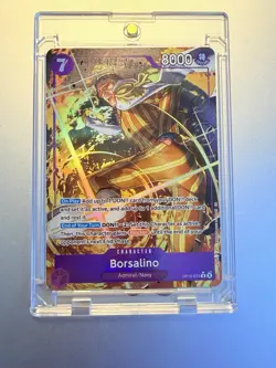 🔥🔥Bandai One Piece BORSALINO OP16-073 SUPER RARE ALT ART!! 📈 - Image 1