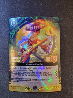 Lorcana Foil Woody - Jungle Guide Set Champs Top-8 Promo Wilds Unknown 54/P3 - Image 1