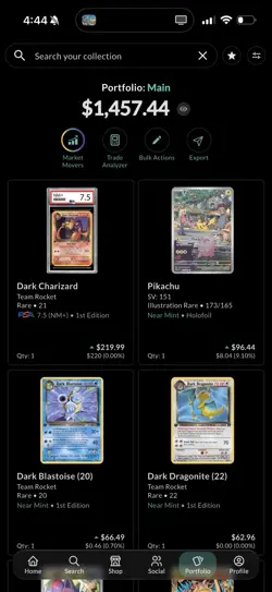 Pokemon TCG 4-Card Lot 1st Ed Team Rocket + SV151 Pikachu 173/165 - Image 1