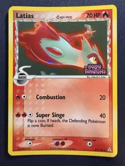 Latias (Delta Species) 21/110 Pokemon Holon Phantoms Reverse Holo Stamped LP+ - Image 1