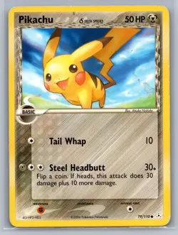 Holon Phantoms #79/110 Pikachu (Delta Species) Pokemon Card - Image 1