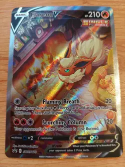 Flareon V - SWSH179 (Sword & Shield Promo Cards) - Near Mint NM - Promo - Image 1
