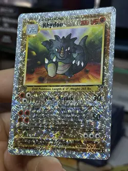 Rhydon 35/110 Legendary Collection 2002 Reverse Holo Vintage Pokemon Card - Image 5