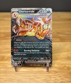 2025 POKEMON SVP EN-SV BLACK STAR PROMO #196 CHARIZARD EX - Image 1