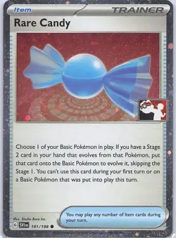 Rare Candy Common Prize Pack Series Cards 191/198 Cards Cosmo Holo NM - Image 1