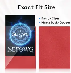 600 PCS Card Sleeves for MTG, TCG, 6 Colors Matte Card Sleeves Magic, Magic Card - Image 3