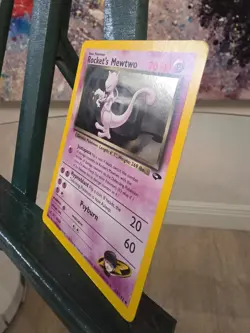 Rocket's Mewtwo - 14/132 - Pokemon Gym Challenge Unlimited Holo Rare Card HP - Image 5