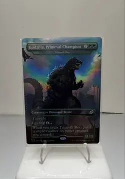 Godzilla, Primeval Champion - Titanoth Rex Ikoria: Lair of Behemoths Foil - Image 1