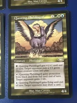 Questing Phelddagrif X4 Planeshift Ex Condition See Pics Front Back - Image 2