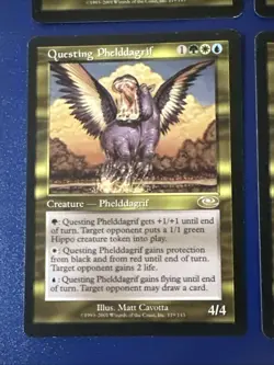 Questing Phelddagrif X4 Planeshift Ex Condition See Pics Front Back - Image 3