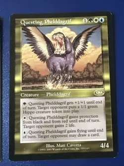 Questing Phelddagrif X4 Planeshift Ex Condition See Pics Front Back - Image 4