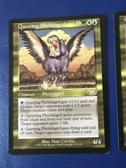 Questing Phelddagrif X4 Planeshift Ex Condition See Pics Front Back - Image 5