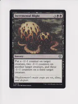 MAGIC THE GATHERING MTG COMMANDER: LORWYN ECLIPSED INCREMENTAL BLIGHT - Image 1