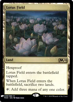 Lotus Field M20 #249 Rare Core Set 2020 Magic: The Gathering Near Mint - Image 1
