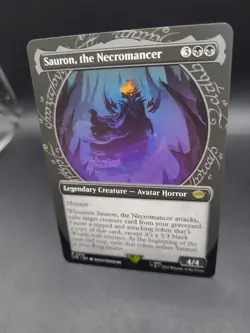 SHOWCASE Regular Sauron, the Necromancer - LTR - NM - Magic: The Gathering - MTG - Image 3