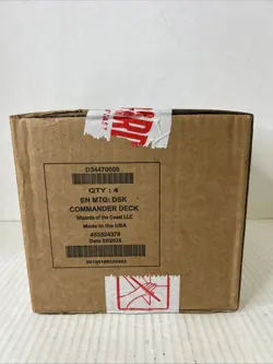 Duskmourn Commander Deck Set All 4 - Case Magic the Gathering New Sealed MTG F2 - Image 1
