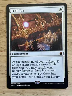MTG Magic: The Gathering Land Tax Battlebond Near Mint English 094/254 Non-Foil - Image 1