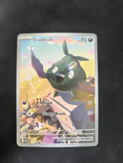 NM Trubbish (140/086) Illustration Rare - Pokemon TCG White Flare - Image 1