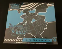 Factory Sealed Pokemon TCG Black Bolt Elite Trainer Box ETB NEW - Image 1