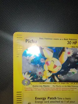 Pokemon Pichu Expedition Holo 22/165 ENG Good - Image 1