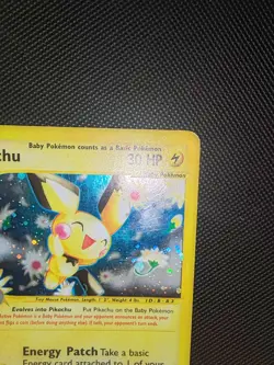 Pokemon Pichu Expedition Holo 22/165 ENG Good - Image 2