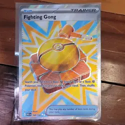 Fighting Gong 168/132 Ultra Rare ME01: Mega Evolution Pokemon TCG NM Full Art - Image 1