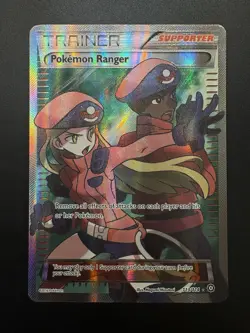 Pokemon Ranger (Full Art) 113/114 XY - Steam Siege Holo - Image 1