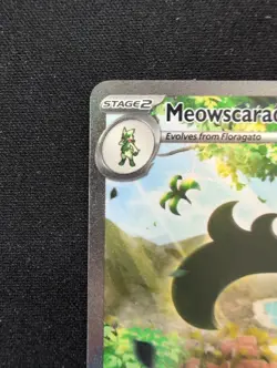 Pokemon TCG Meowscarada ex Sv02: Paldea Evolved 256/193 SIR Holo Eng 310HP - Image 4