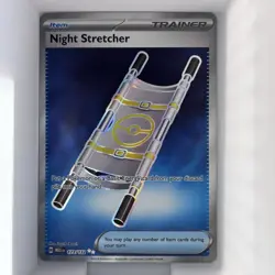 Night Stretcher 173/132 Mega Evolutions Full Art Ultra Rare holo Pokemon TCG NM - Image 1