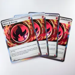 Nitro Energy (4X) - Pokemon TCG Playset : Chaos Rising (CRI) / NM - Image 1