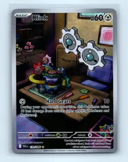 Pokemon tcg SV: Black Bolt Klink Near Mint or Better - Image 1