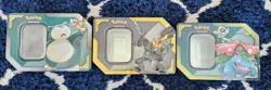 Pokemon TCG Tag Team Empty Tins X3 Snorlax/Eevee Pikachu/Zekrom Venusaur/Celebi - Image 1