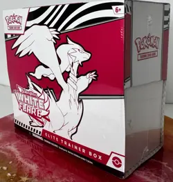 Pokemon TCG Scarlet & Violet White Flare Elite Trainer Box ETB Factory Sealed - Image 1