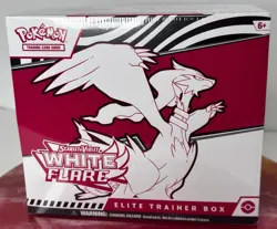 Pokemon TCG Scarlet & Violet White Flare Elite Trainer Box ETB Factory Sealed - Image 2
