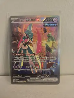 Iron Valiant ex 249/182 Special Illustration Rare Paradox Rift Pokemon Near Mint - Image 1