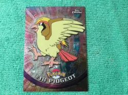 2000 TOPPS Chrome POKEMON Series 1-PIOGEOT NM MINT - Image 1