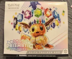 Pokemon TCG Scarlet & Violet Prismatic Evolutions ETB *Factory Sealed* - Image 1