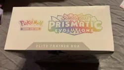 Pokemon TCG Scarlet & Violet Prismatic Evolutions ETB *Factory Sealed* - Image 3