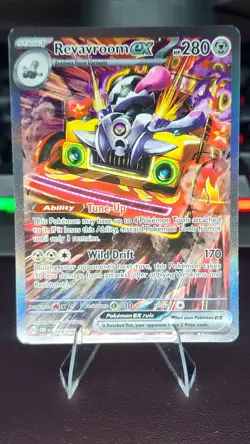 Pokemon Revavroom ex Holo Special Illustration Rare 280 HP 224/197 SV03 EN - Image 1
