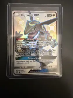 Rayquaza GX 177a/168 Hidden Fates Promo Pokemon 2019 NEAR MINT 💎 💎 - Image 1
