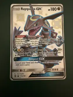 Rayquaza GX 177a/168 Hidden Fates Promo Pokemon 2019 NEAR MINT 💎 💎 - Image 5