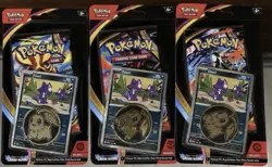 Pokemon Chaos Rising Blister Pack With Promo & Coin - Image 1