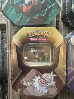 Pokemon TCG - Triple Whammy Collector Sealed Tins x6 (Complete Set) - Image 2