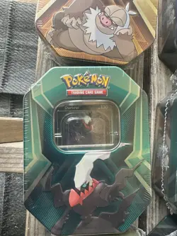 Pokemon TCG - Triple Whammy Collector Sealed Tins x6 (Complete Set) - Image 5