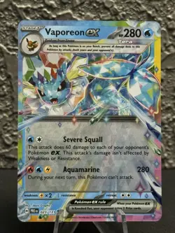 Pokemon TCG Prismatic Evolutions Eeveelution ex Lot 8 Full Art Holo English - Image 3