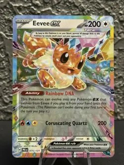 Pokemon TCG Prismatic Evolutions Eeveelution ex Lot 8 Full Art Holo English - Image 5