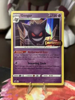 Gengar SWSH241 Lost Origin Prerelease Black Star Promo Pokemon Tcg - Image 1