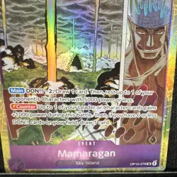 Bandai Mamaragan OP15-078 Holo C Sky Island EN One Piece Event Cost 2 - Image 3